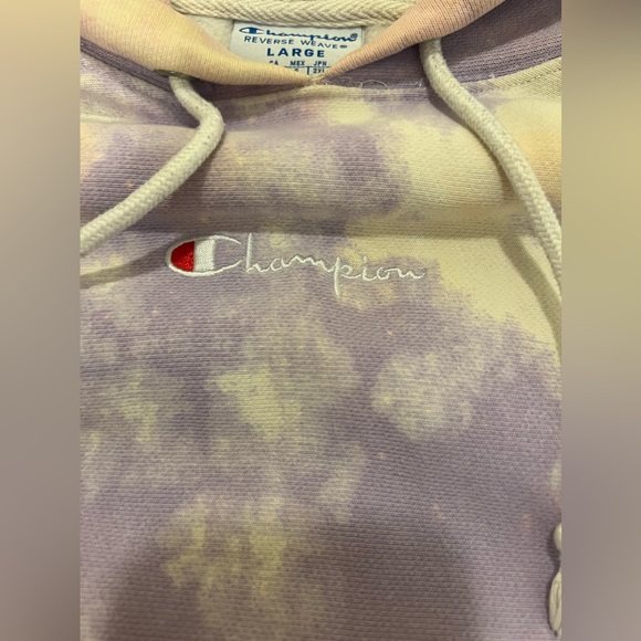 TIE DYE CHAMPION HOODIE - Picture 3 of 6